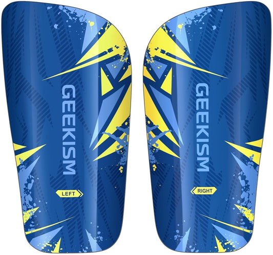 Soccer Shin Guards for Youth Kids Toddler - Soccer Shin Pads for Teens & Men, Protective Football Gear for 3-16 Years Boys Girls & Adult, World Cup Lightweight Soccer Equipment