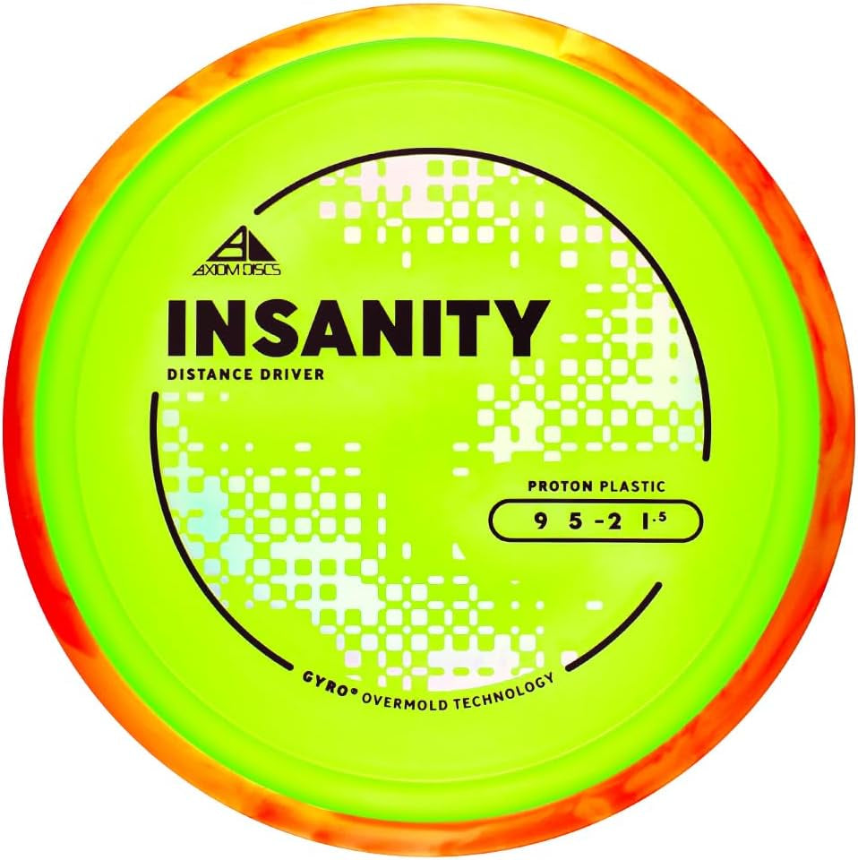 Proton Insanity Disc Golf Distance Driver (155-160G / Colors May Vary)