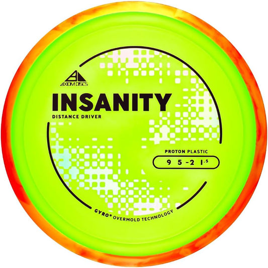 Proton Insanity Disc Golf Distance Driver (155-160G / Colors May Vary)