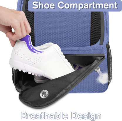 Soccer Backpack,Soccer Bag with Ball Holder, Water Resistant Sport Equipment Bags Fit Basketball Volleyball Football