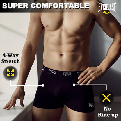 Mens Boxer Briefs Active Performance Breathable Underwear for Men, Red/Lhg/Royal Medium 6-Pack