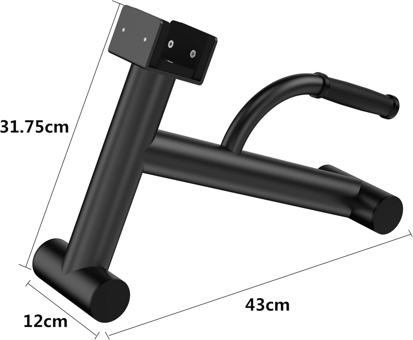 Deadlift Jack Barbell Stand Upload 600Lbs Deadlift Barbell Jack Bar Non-Slip Rubber Handle Suitable for Loading Unloading Weight Plates for Deadlift Exercise Weight Training