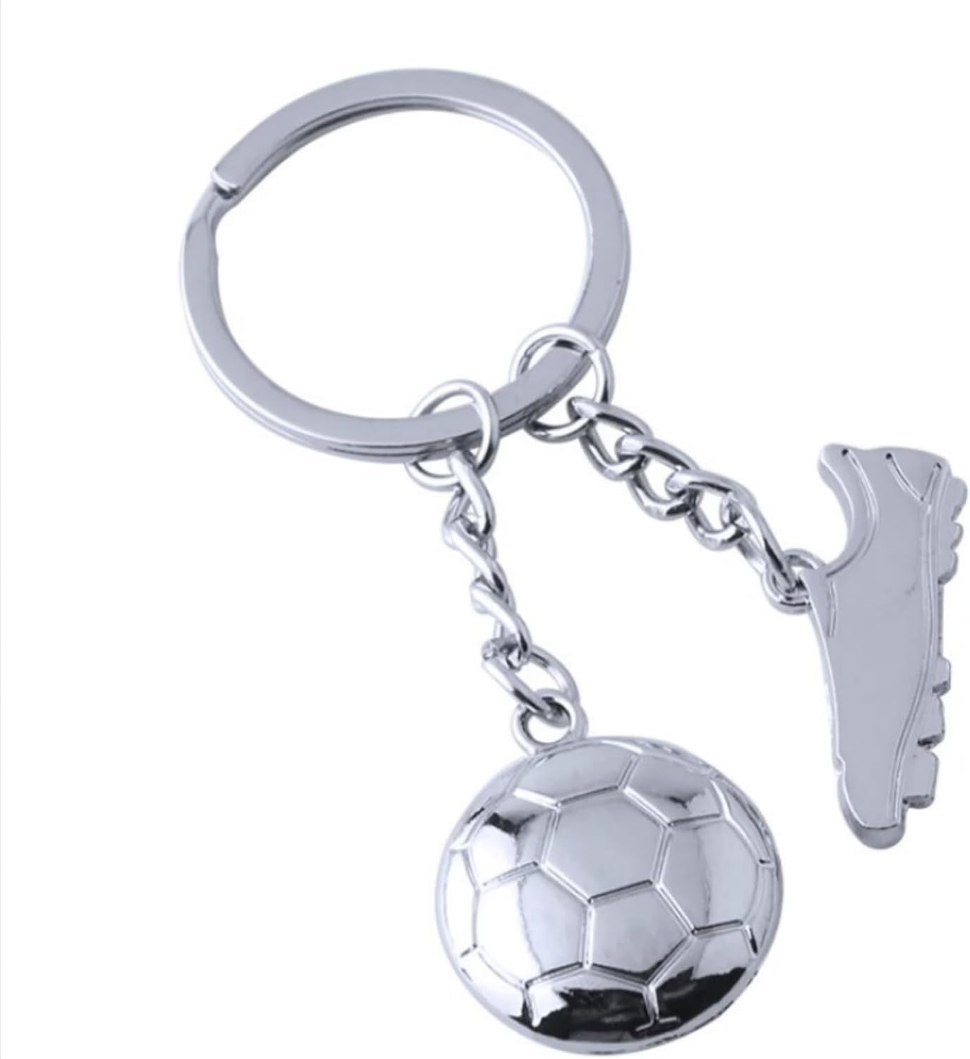 Football Boot Soccer Shoe Keychain Games Key Ring Sports Soccer Key Chain Soccer Ball Keychain for Backpack