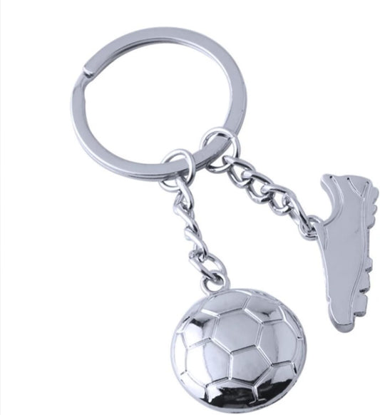 Football Boot Soccer Shoe Keychain Games Key Ring Sports Soccer Key Chain Soccer Ball Keychain for Backpack