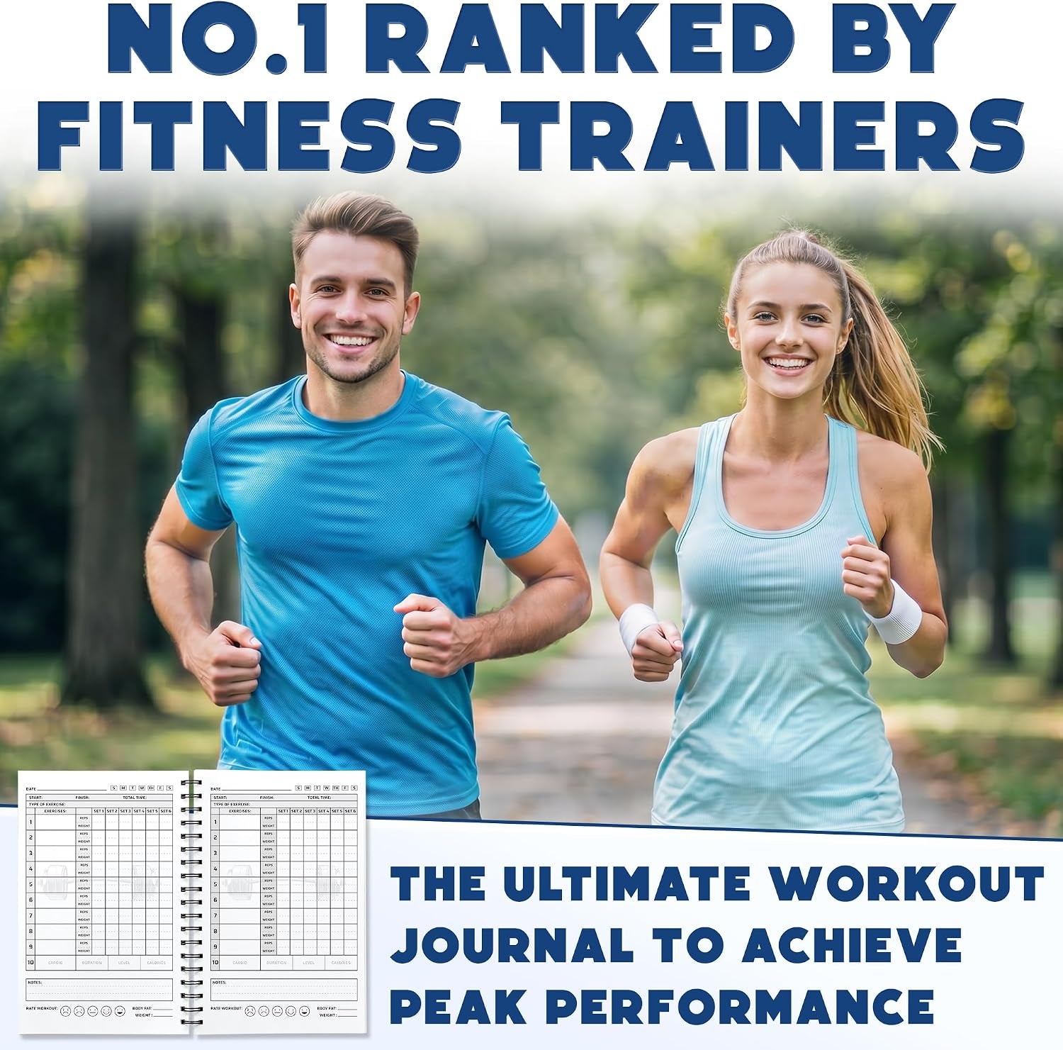 Workout Planner for Daily Fitness Tracking & Goals Setting - A5 Size, 6” X 8”, Charcoal Gray - Men & Women Personal Home & Gym Training Diary - Log Book Journal - by