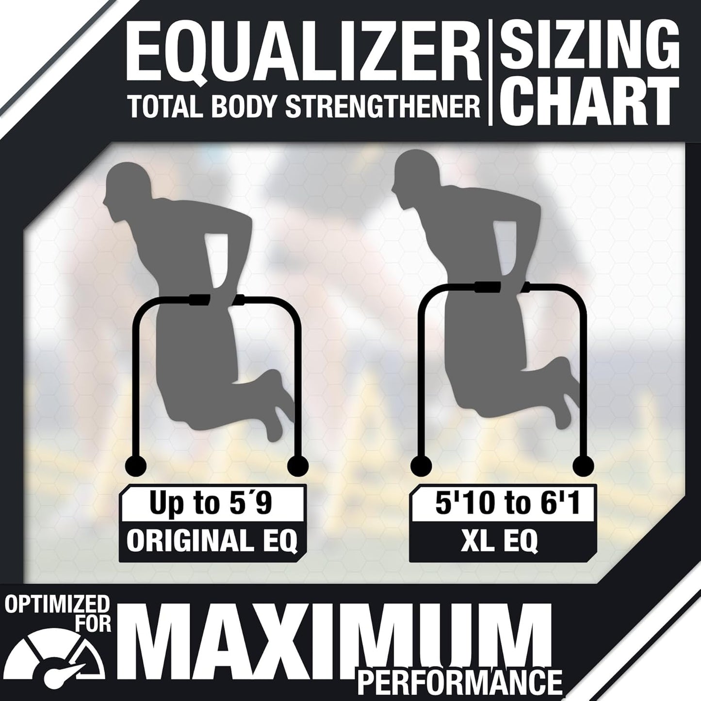 Lebert Equalizer Total Body Strengthener – Dip Station - Standard & XL