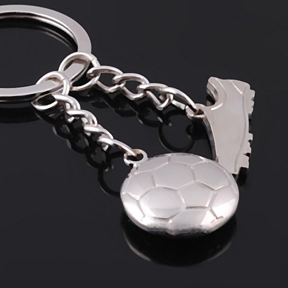 Football Boot Soccer Shoe Keychain Games Key Ring Sports Soccer Key Chain Soccer Ball Keychain for Backpack