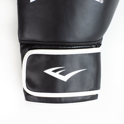 Core 2 Training Boxing Gloves – Synthetic Leather, S/M, Black