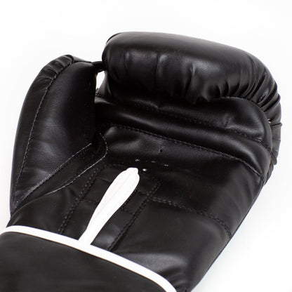 Core 2 Training Boxing Gloves – Synthetic Leather, S/M, Black