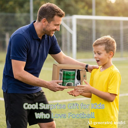Soccer Gifts Mug Set with a Ball and Finger Shoes, Soccer Coach Gifts, Funny Coffee Mug, Interactive Game Football Gifts for Boys 8-12, Men, Dad, Fathday'S Day, Birthday, Christmas, 12 Oz